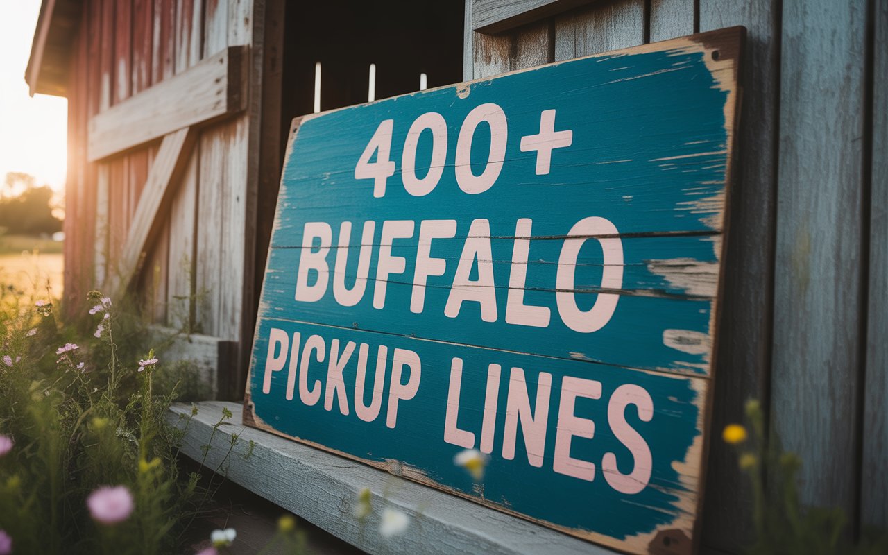 Buffalo Pickup Lines Wildly Cute Ways to Break the Ice 2025