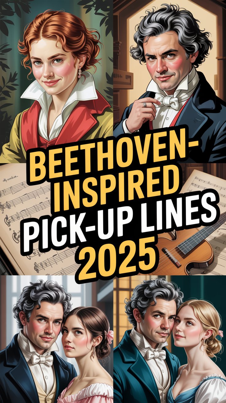 Beethoven-Inspired Pick-Up Lines