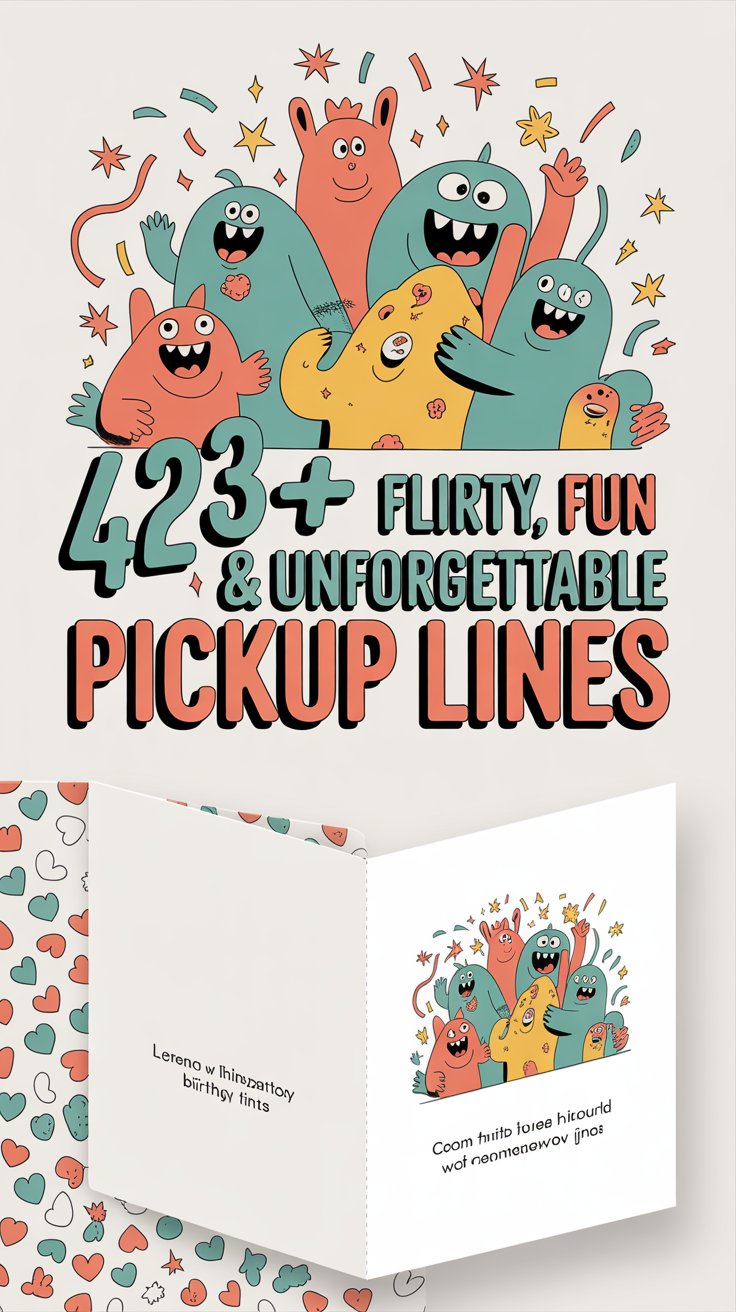 Flirty Fun & Unforgettable Pickup Lines