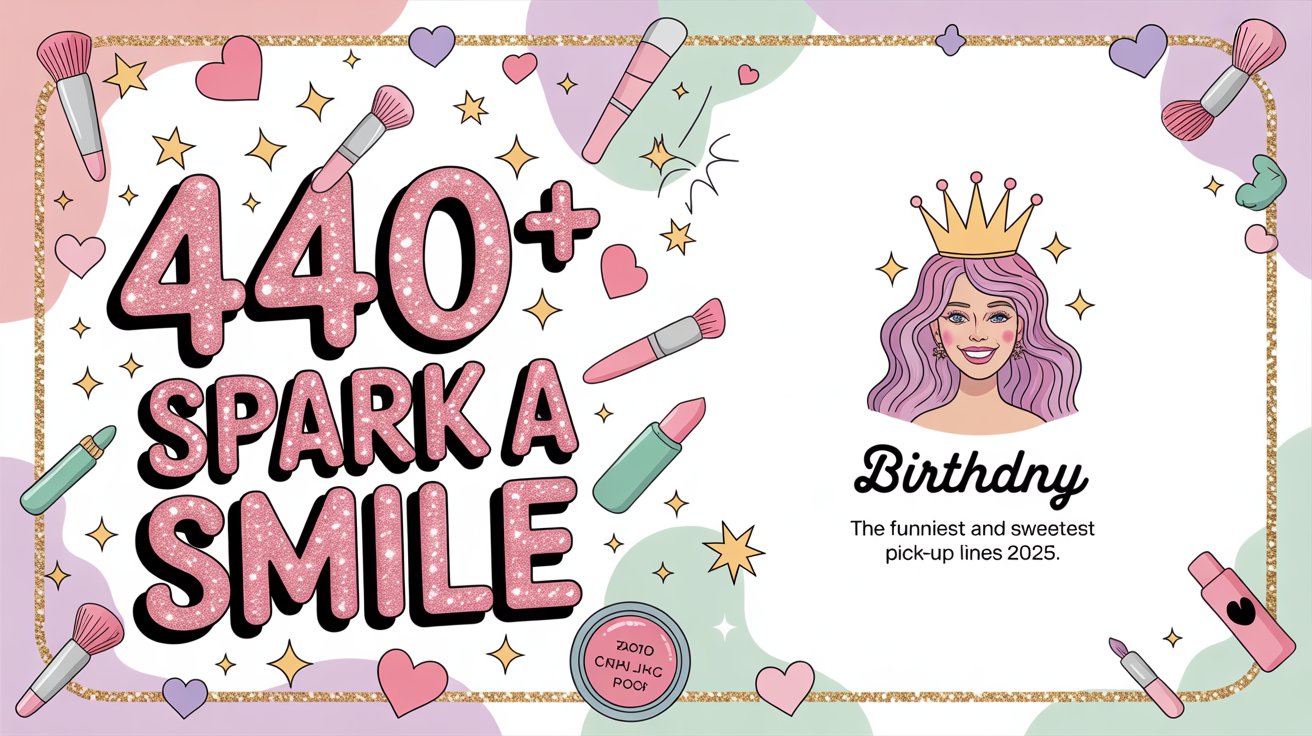 Spark a Smile The Funniest and Sweetest Beauty Pick-Up Lines