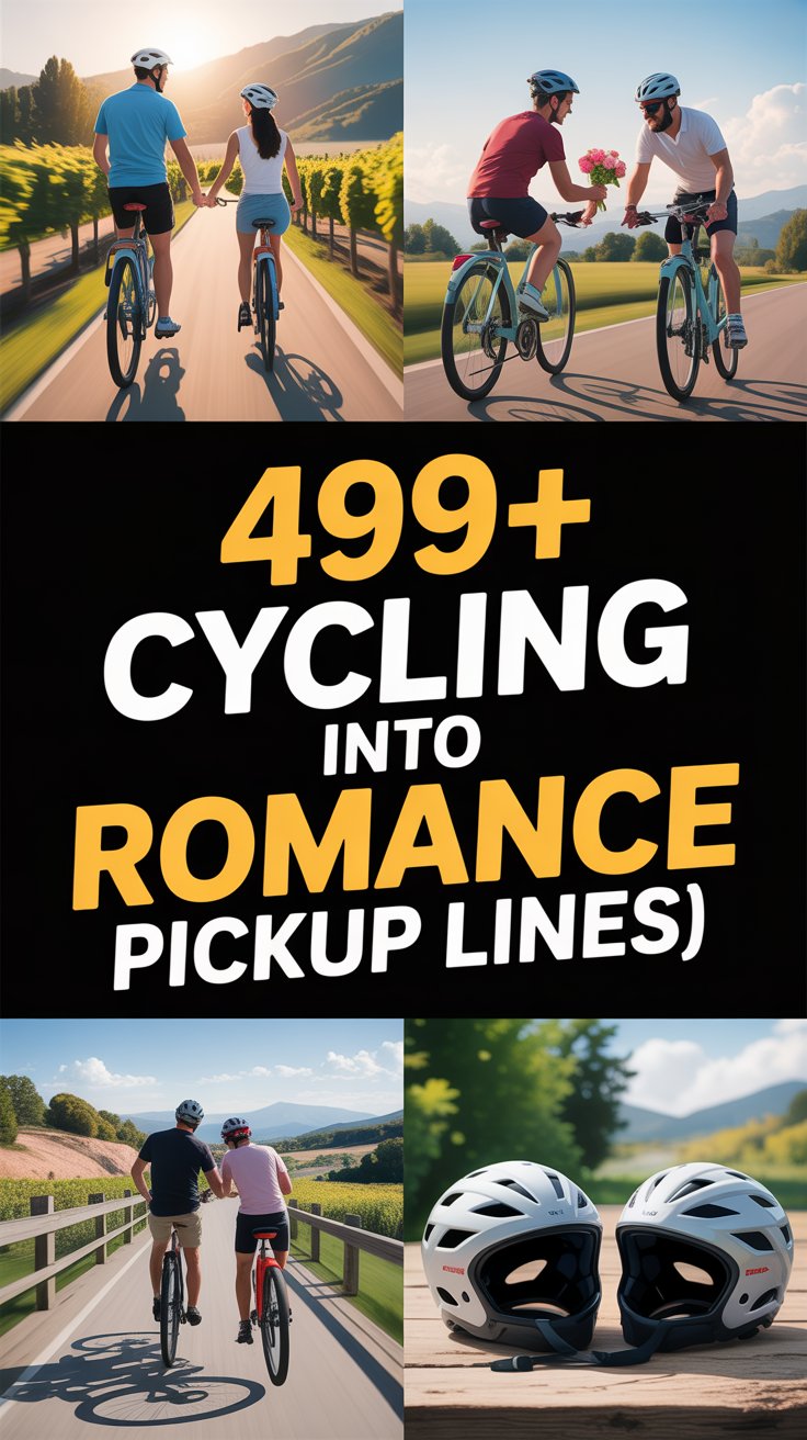 Cycling into Romance Pickup Lines
