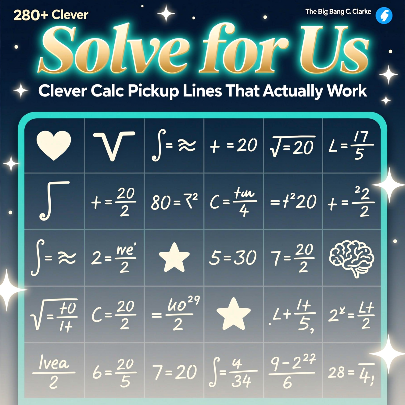 Solve for Us Clever Calc Pickup Lines That Actually Work