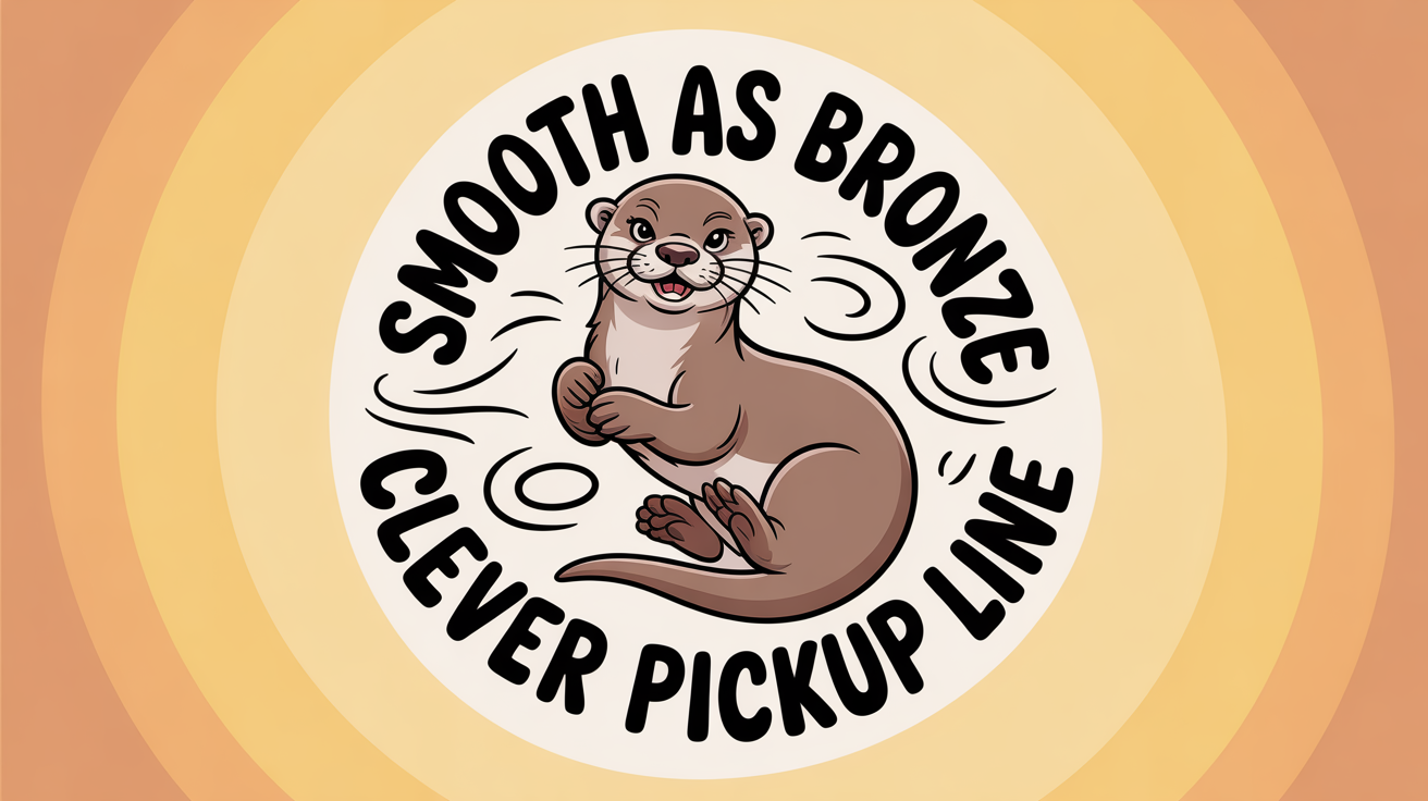 Smooth as Bronze Clever Pickup Lines