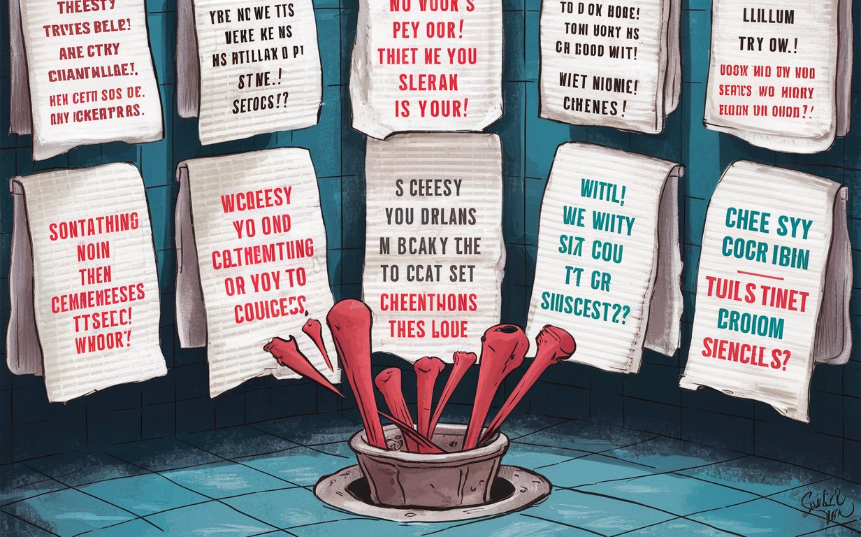 Clogged Pickup Lines