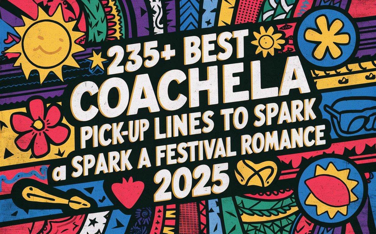 Best Coachella Pick-Up Lines