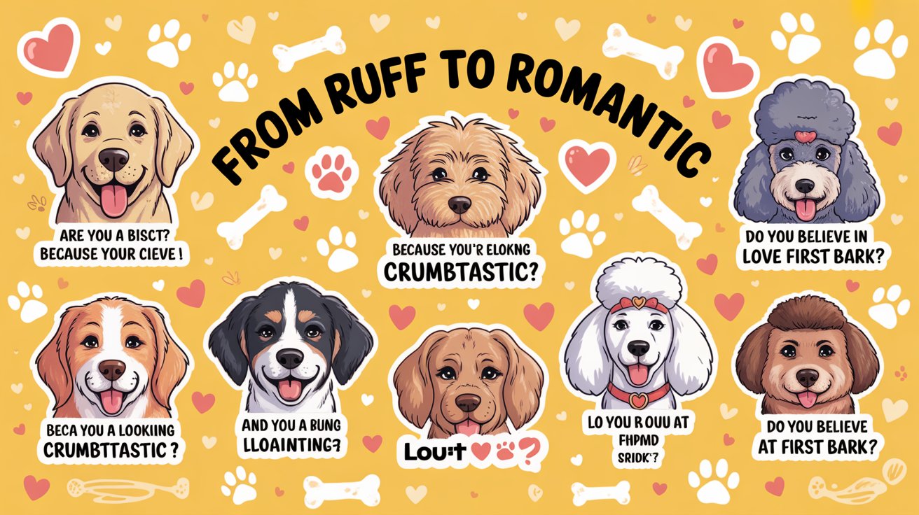 From Ruff to Romantic Cute & Funny Canine Pickup Lines