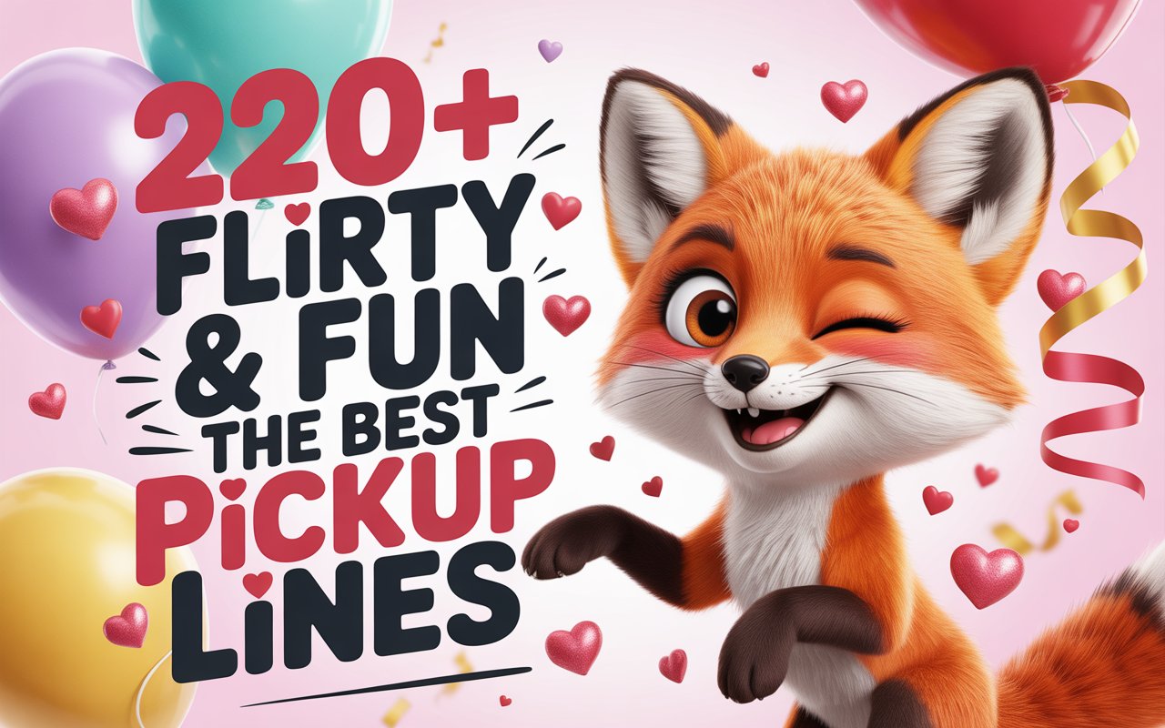 Flirty & Fun The Best Pickup Lines