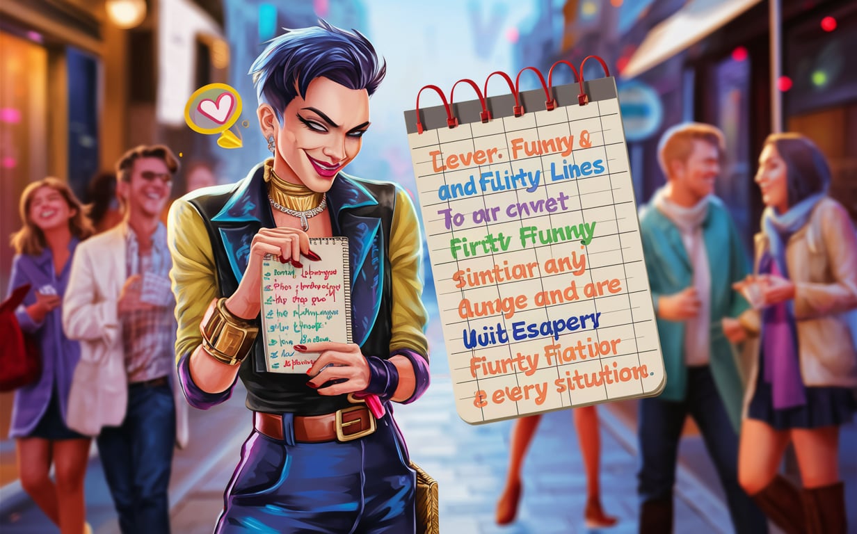 Clever, Funny, and Flirty Lines for Every Situation