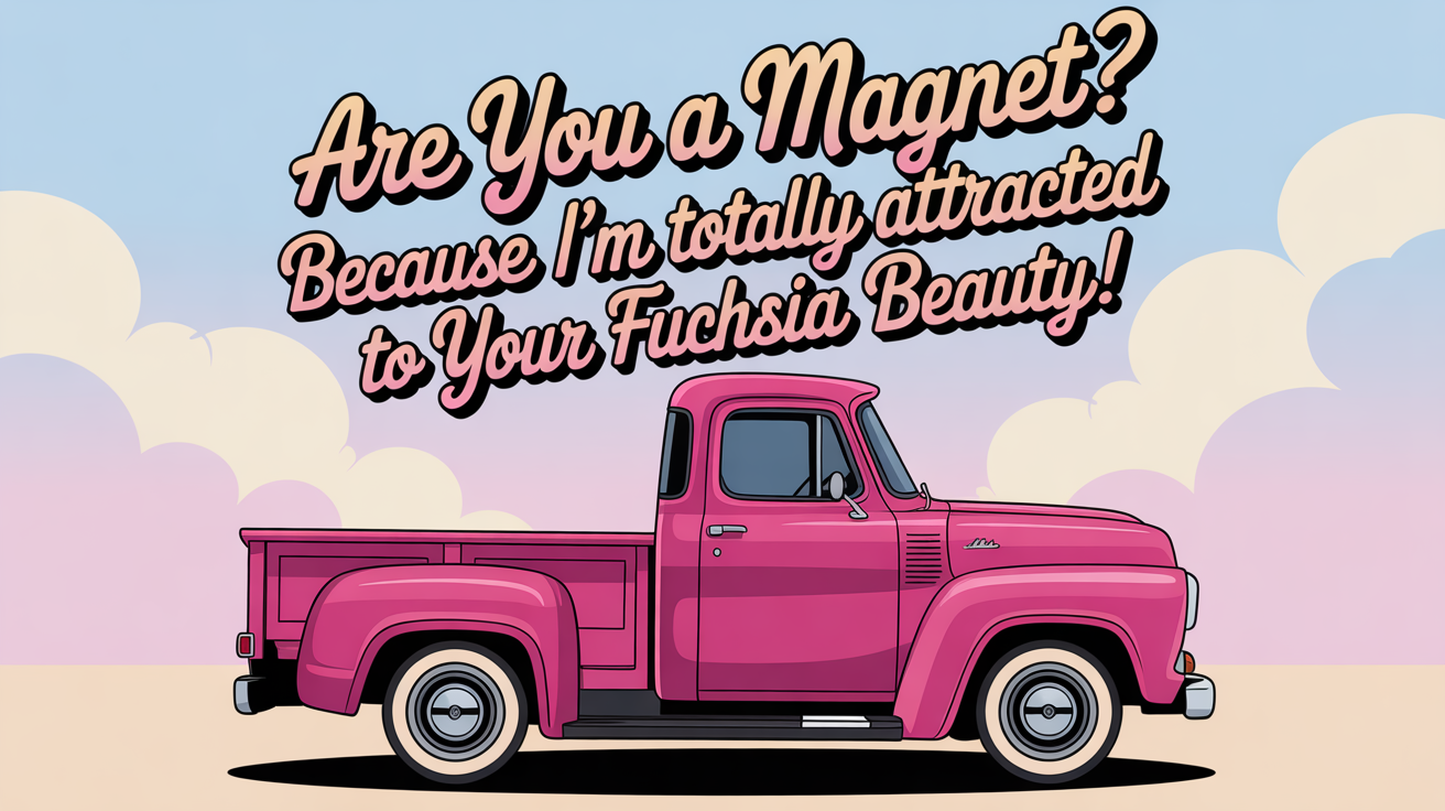 Fuchsia Pickup Lines