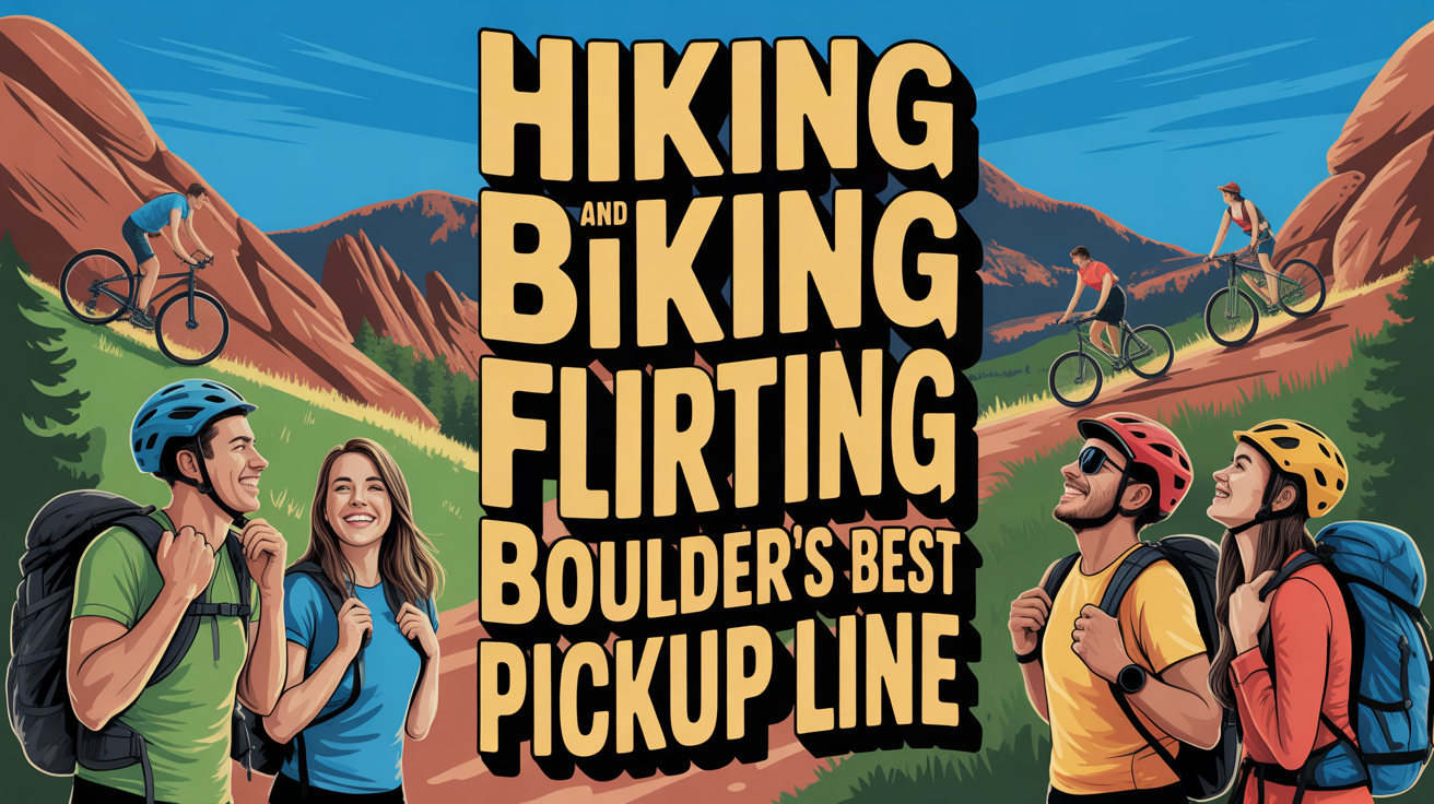 Hiking, Biking, and Flirting Boulder’s Best Pickup Lines