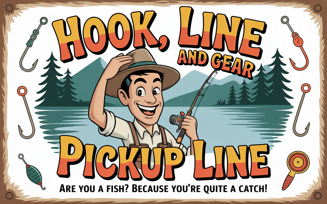 Hook, Line, and Gear Pickup Lines